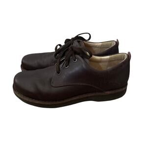 Samuel Hubbard Men's Hubbard Free Oxford Brown Leather Size 11 Crafted Portugal